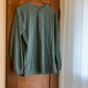 L.L. Bean Two-Layer River Driver's Shirt Henley